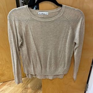 Zara Tan Knit - size M